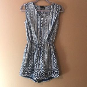 Blue Romper